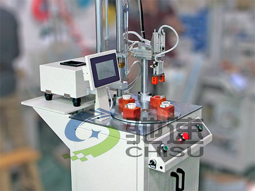 LED球泡燈自動上螺絲設(shè)備-2軸機械手